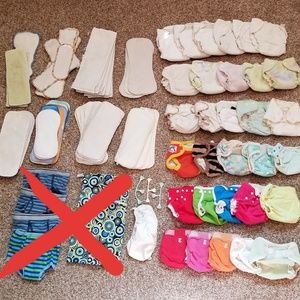 Cloth Diapers/Inserts/Training Underwear, etc. Lot